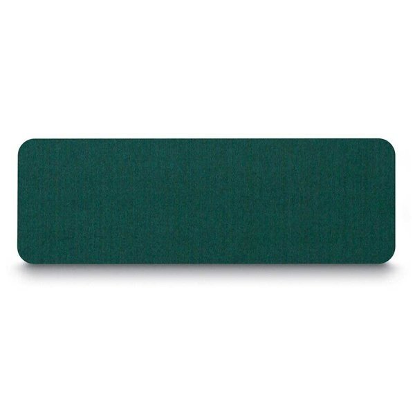 Corkboard, Fabric, Blk/Surf, 2 Door, 72x36, UNITED VISUAL PRODUCTS, Mfr# UV305-BLACK-SURF